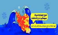موج چهارم كرونا سهمگين تر از موجهاي گذشته 