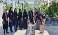 ادای  احترام  به مقام شامخ  سردار سرلشکر شهید حاج  حسین همدانی