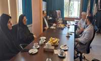 دیدار با مدیر کل بازرسی استان به مناسبت هفته قوه قضائیه 