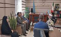 دیدار مدیر و برخی مسوولین مرکز، با دادستان 