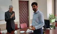 تقدیر از مسوول بهداشت حرفه ایی مرکز
