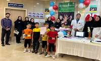 گرامیداشت هفته ملی بدون دخانیات در مرکز آموزشی درمانی قلب و عروق فرشچیان