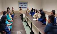 بازدید تیم مدیریتی ایمنی بیمار،از اتاق عمل بیمارستان