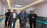 بازدید معاون اقتصادی استانداری از بخش خدمات رفاهی بیمارستان قلب فرشچیان