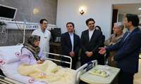 حضوررئیس دانشگاه دربخش آمین و تبریک روز جهانی ایمنی بیمار 