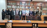 دیدار جمعی از مسوولین مرکز با مدیر جدید بیمارستان بعثت