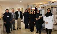 بازدید تیم صیانت از حقوق شهروندی از بیمارستان قلب وعروق فرشچیان