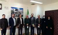 سردار مهدی فرجی مشاور عالی محترم  فرمانده سپاه انصارالحسین  از بیمارستان قلب فرشچیان بازدیدنمودند.