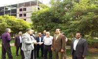 با حضور معاونت محترم توسعه دانشگاه ومسئول  نهاد رهبری دانشگاه صورت گرفت :