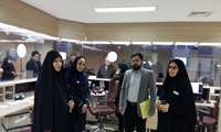 حضور بازرسان  محترم میز خدمت دانشگاه  در بیمارستان قلب وعروق فرشچیان