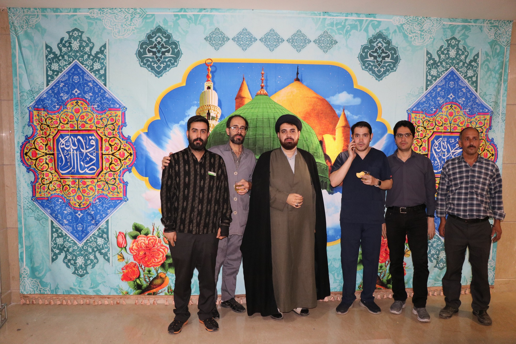 برگزاری مراسم گرامیداشت میلاد پیامبر اکرم(ص) و امام جعفر صادق(ع)